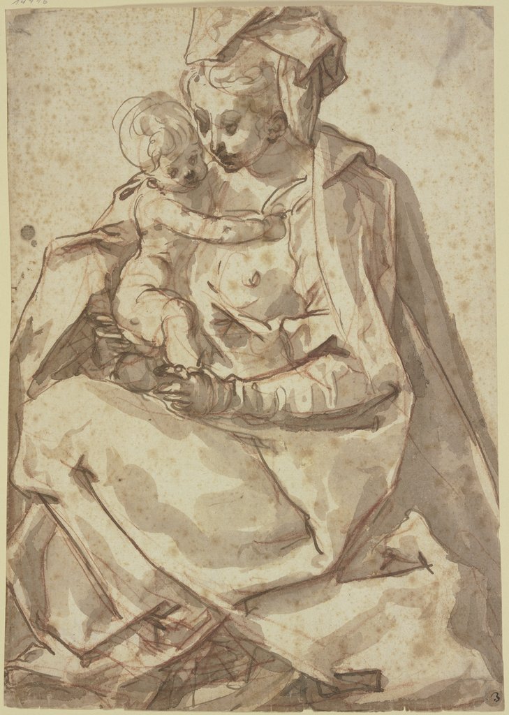 Madonna with child, Unknown artist