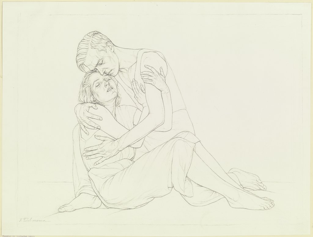 Pair of lovers, Ida Teichmann