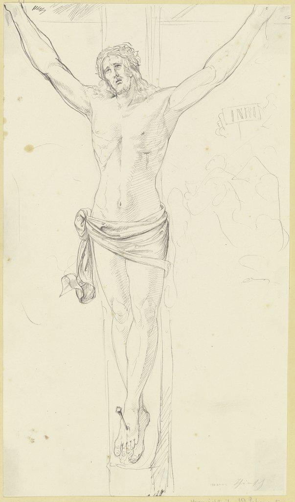 Christ on the cross, Ludwig Thiersch