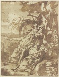 Johannes der Täufer predigt in der Wüste, Paolo Veronese;   ?