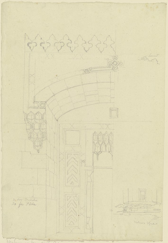 Slightly arched protiro, Friedrich Maximilian Hessemer