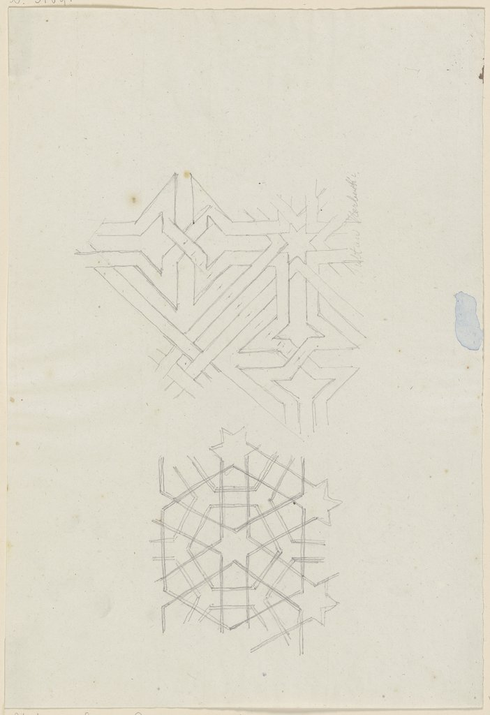 Geometrical pattern, Friedrich Maximilian Hessemer