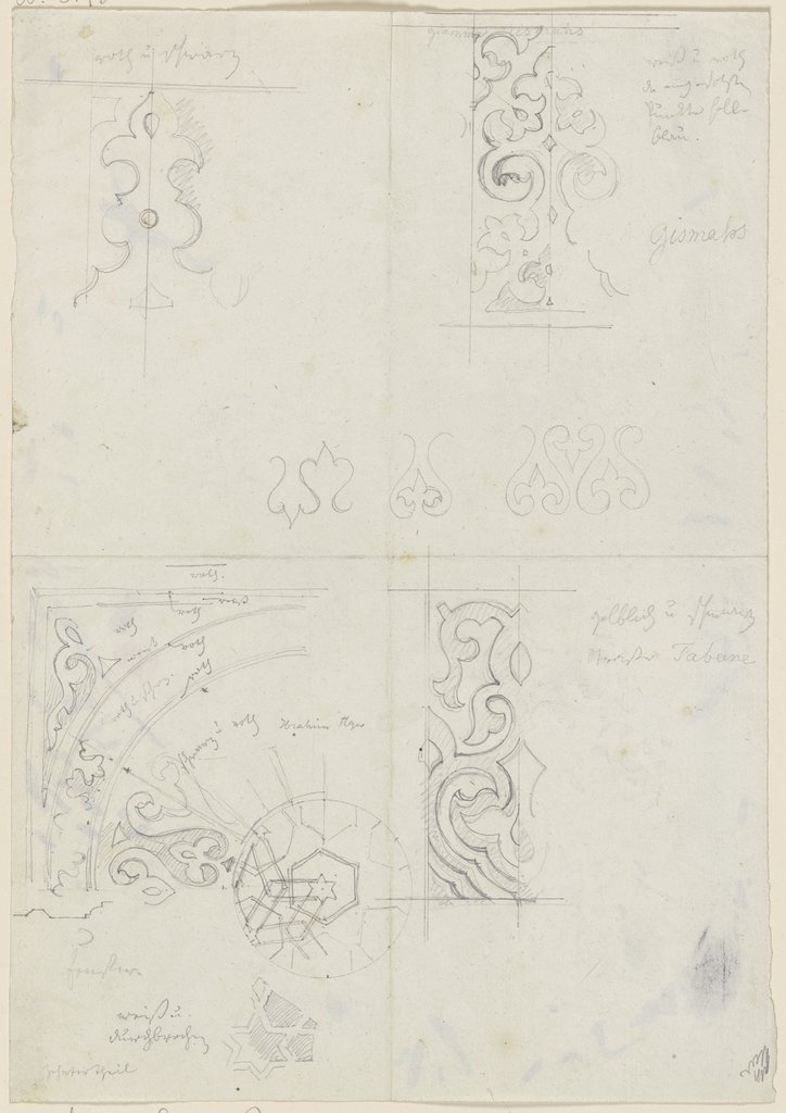 Geometrical pattern, Friedrich Maximilian Hessemer