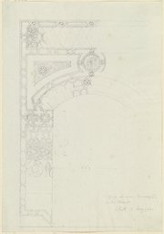 Reich verzierte Türrahmung, Friedrich Maximilian Hessemer