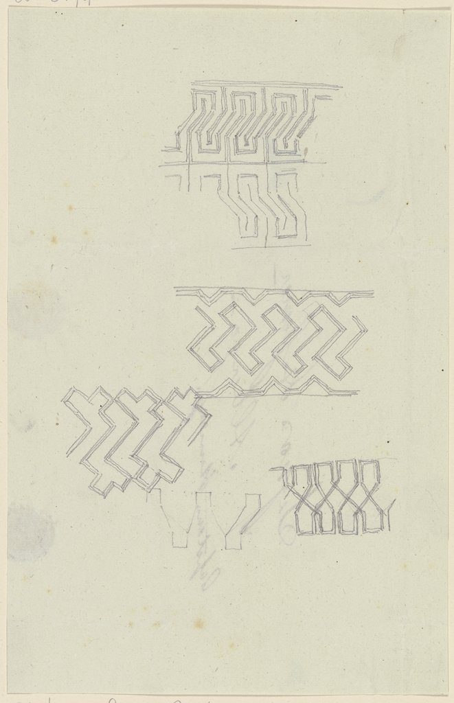 Geometrische Muster, Friedrich Maximilian Hessemer