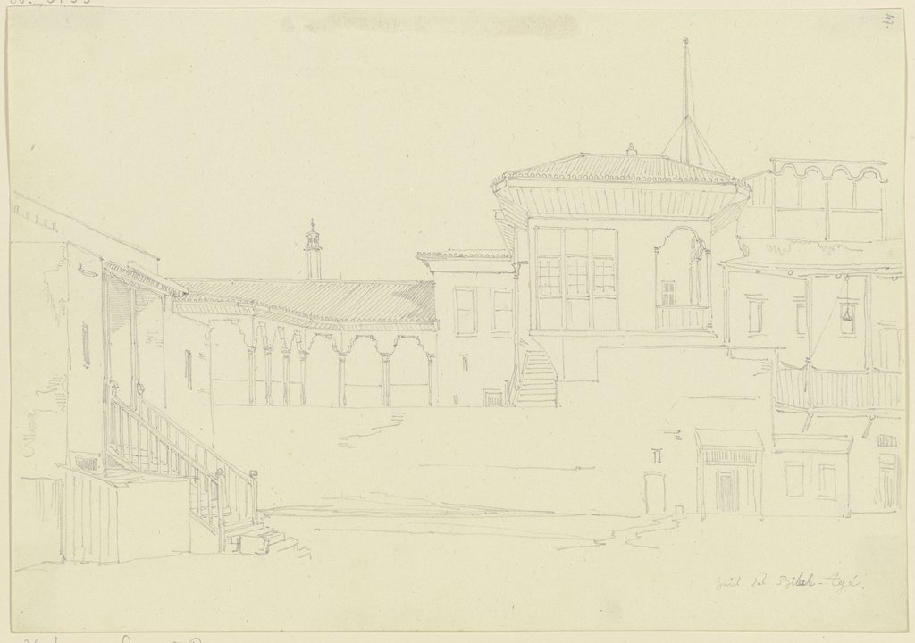 Bilal-Agá's house, Friedrich Maximilian Hessemer