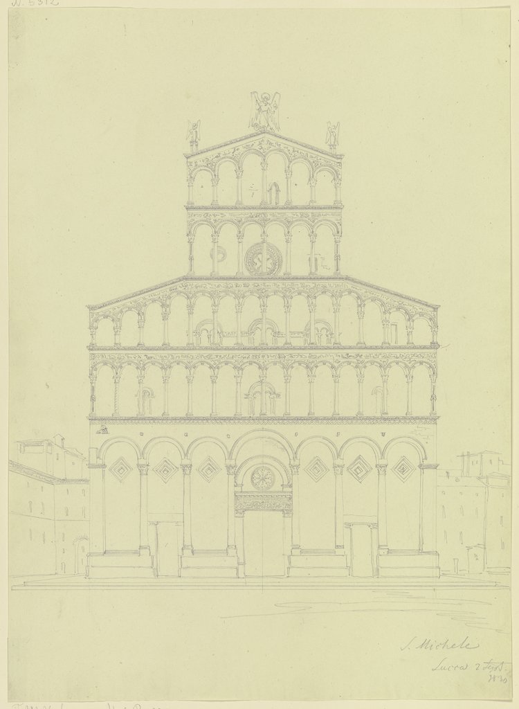 S. Michele in Foro in Lucca, Friedrich Maximilian Hessemer