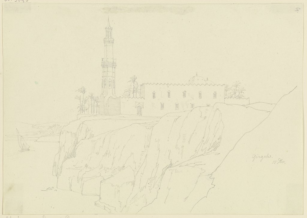 Moschee in Girgeh, Friedrich Maximilian Hessemer