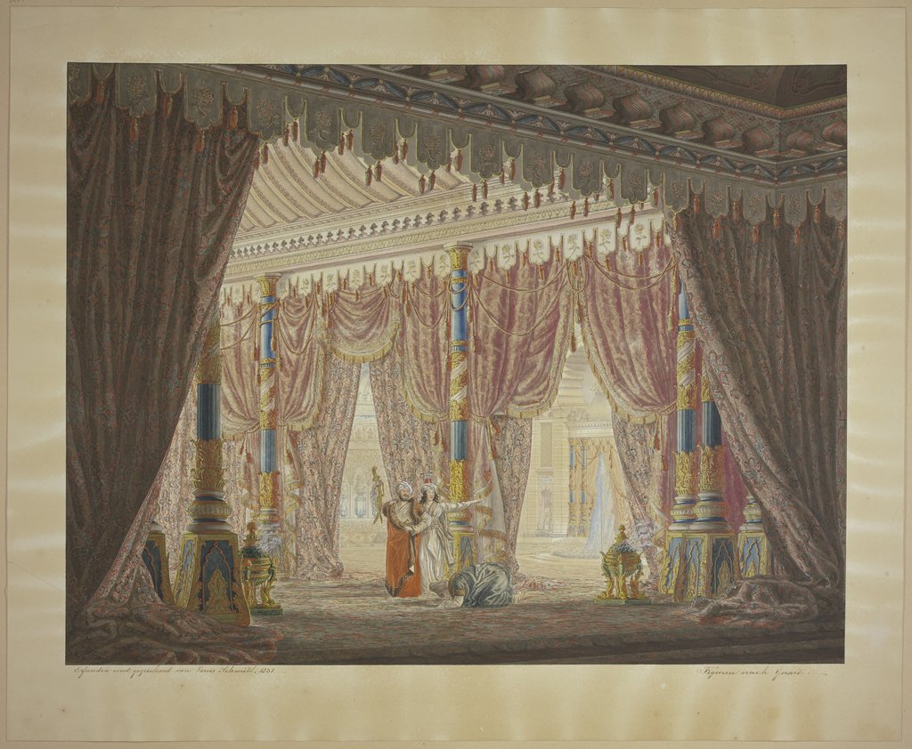 Oriental hall, Ludwig Daniel Philipp Schmidt