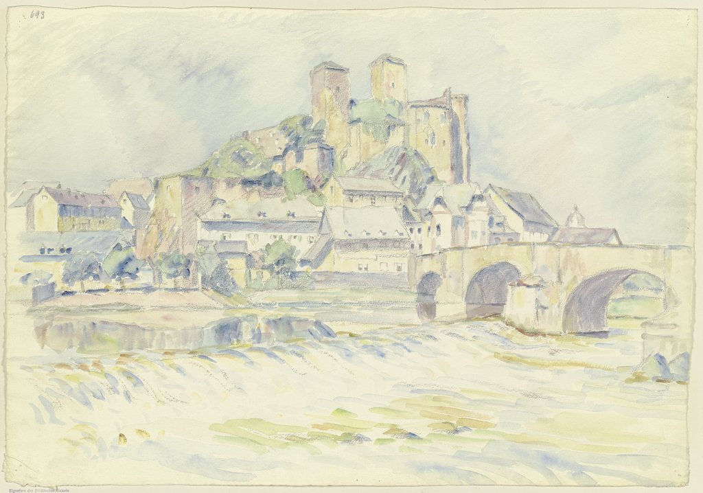 Runkel castle, Alfred Schnaars