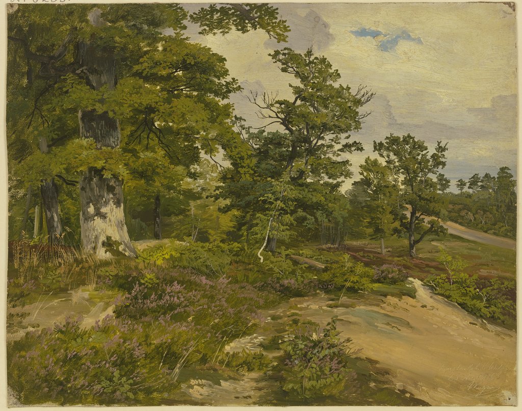 Forest near Wetzlar, Ludwig Christian Wagner