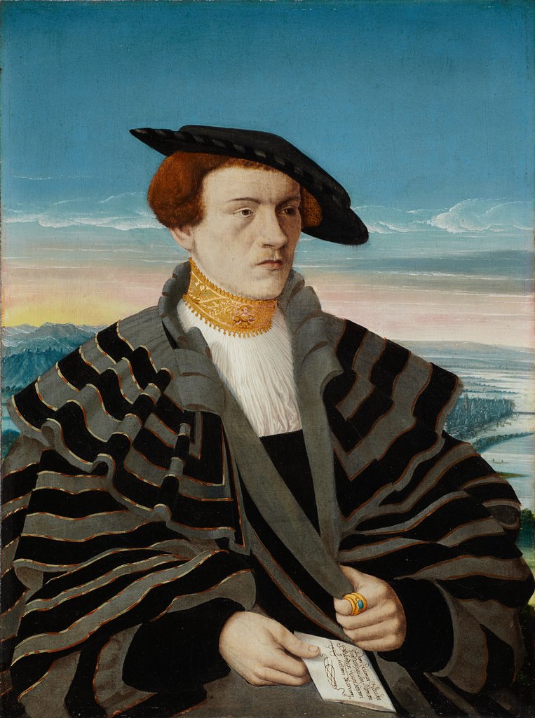 Bildnis des Gilbrecht von Holzhausen (1514-1550), Conrad Faber von Kreuznach