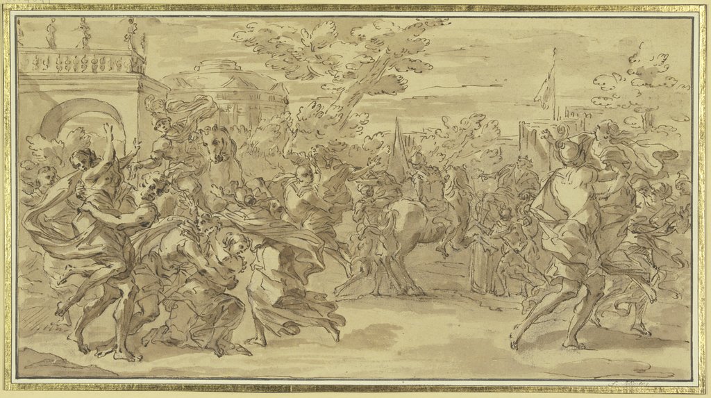 Abduction of the Sabine women, Unknown artist