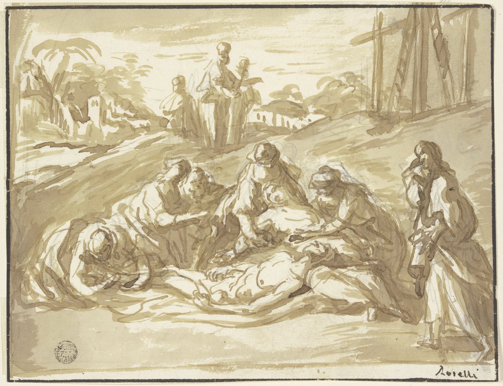 Lamentation of Christ, Matteo Rosselli