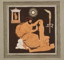 Prometheus formt aus Lehm den Menschen, Philipp Veit