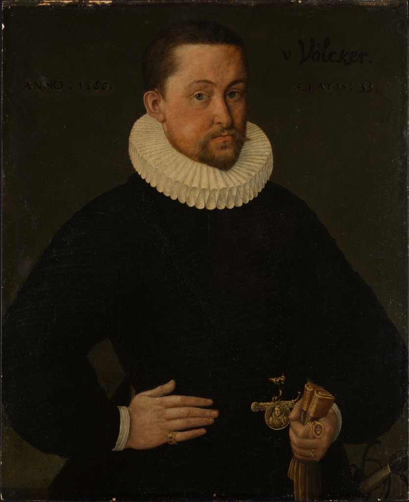 Portrait of Johann Philipp Völker, Middle-Rhenish Master of 1588