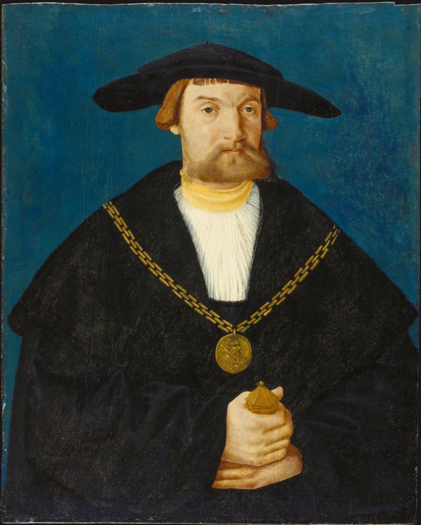 Bildnis des Blasius von Holzhausen (1481-1525), Hans Abel II