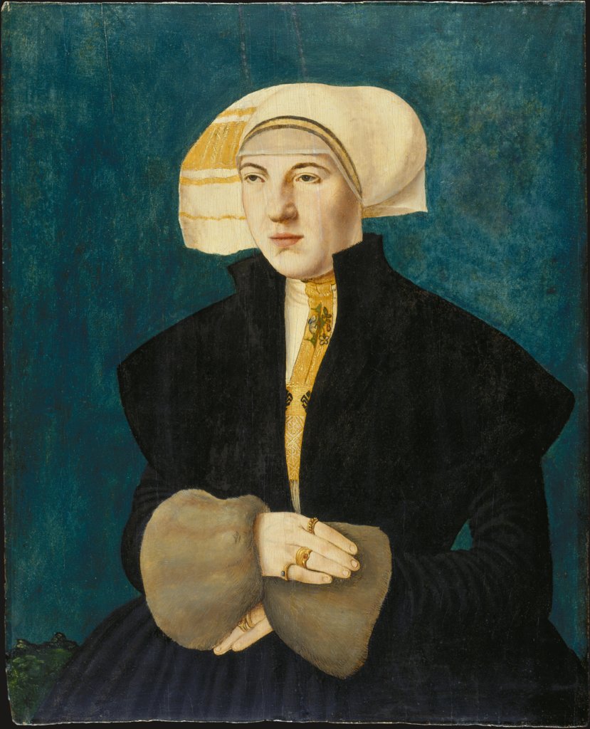 Portrait of Katharina von Holzhausen, née Breder von Hohenstein, Hans Abel II