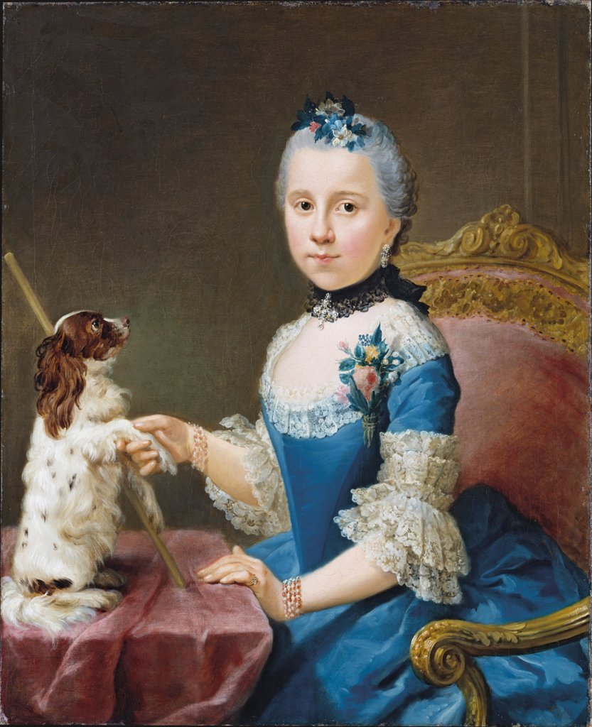 Bildnis der Marie Sophie Friedericke von Holzhausen (1748-1796), Johann Georg Ziesenis