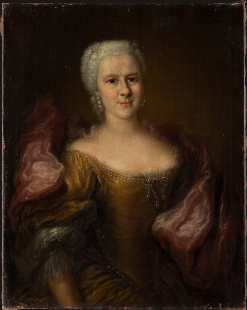 Portrait of Eleonore Ernestine von Ponikau, née von Holzhausen, German Master around 1740/1750