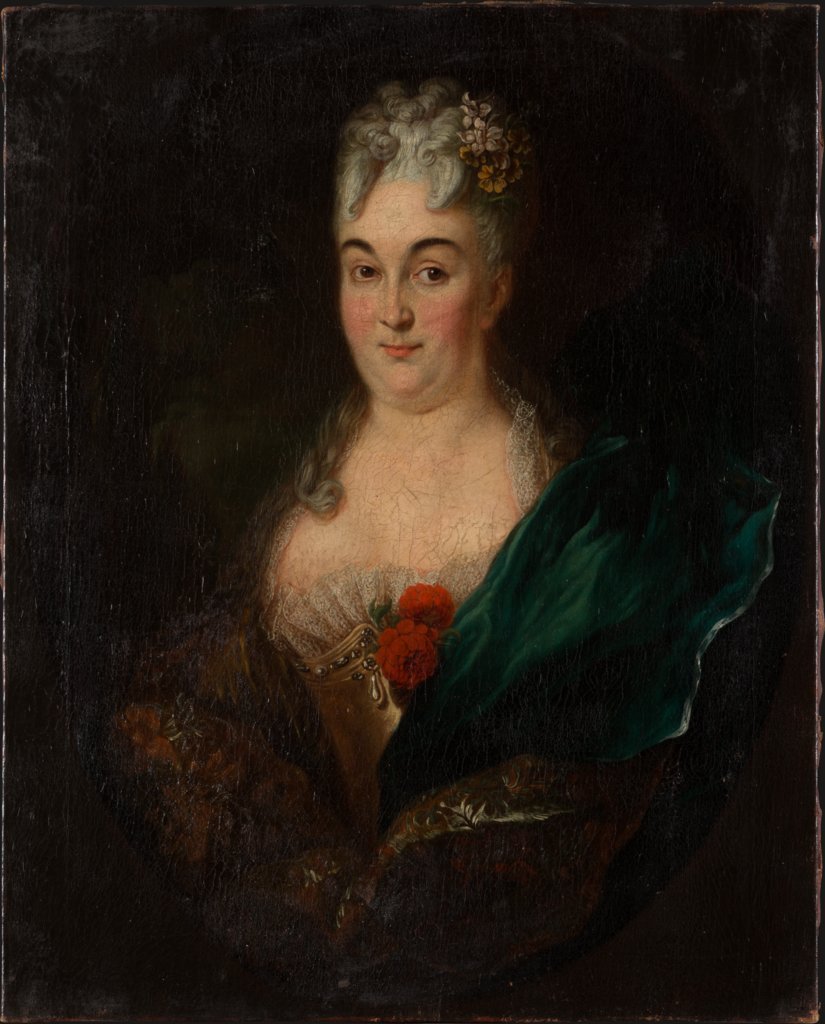 Portrait of Maria Justina von Lersner, German Master of the First Third of the 18th Century