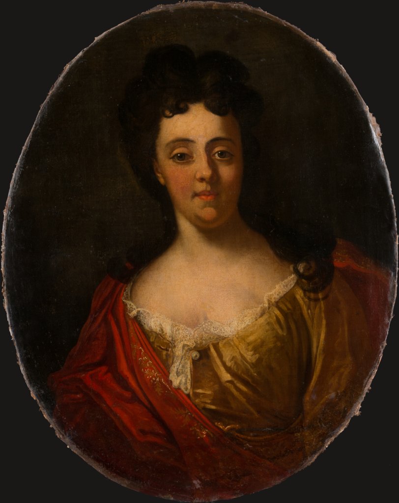 Bildnis der Sophia Magdalena von Grünerrode (1681-1743), David LeClerc