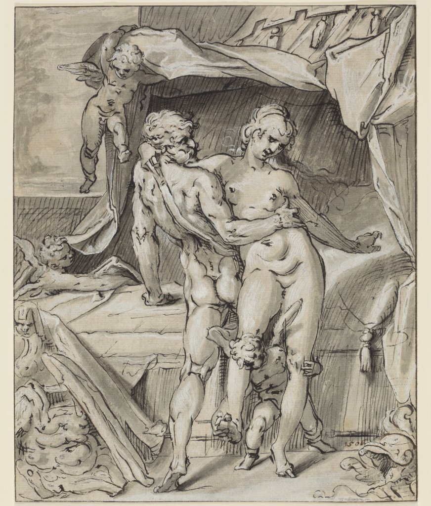 Mars und Venus, Bartholomäus Spranger