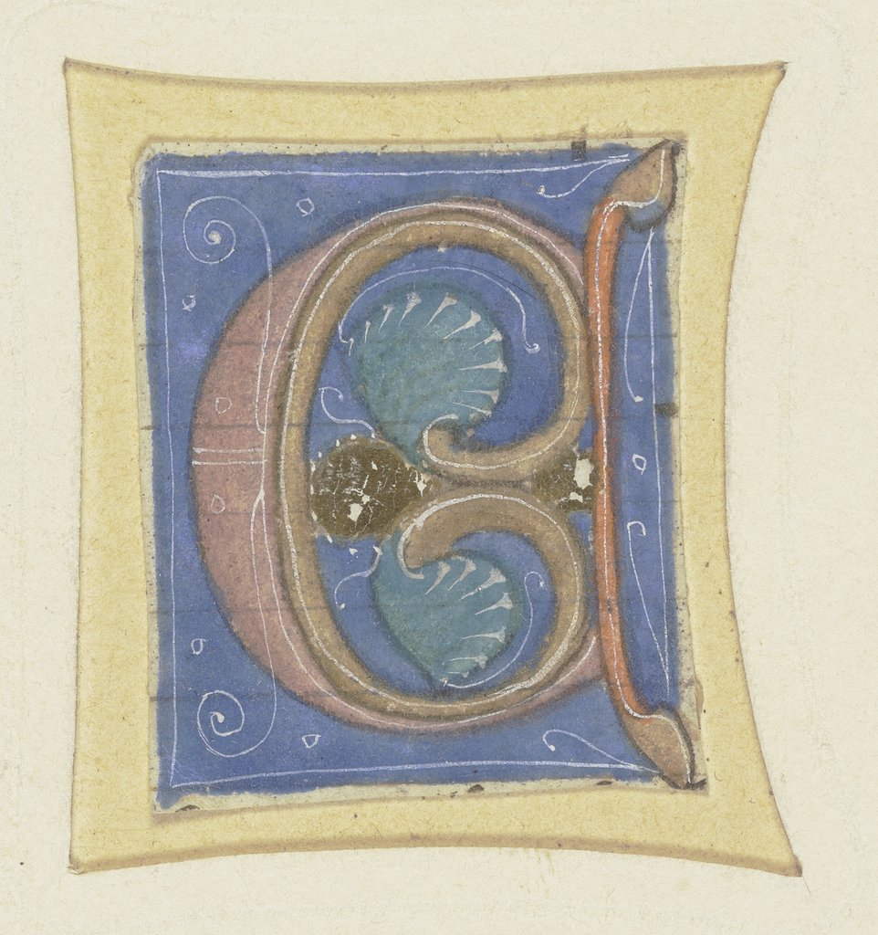 Initials, Bolognese, 14th century