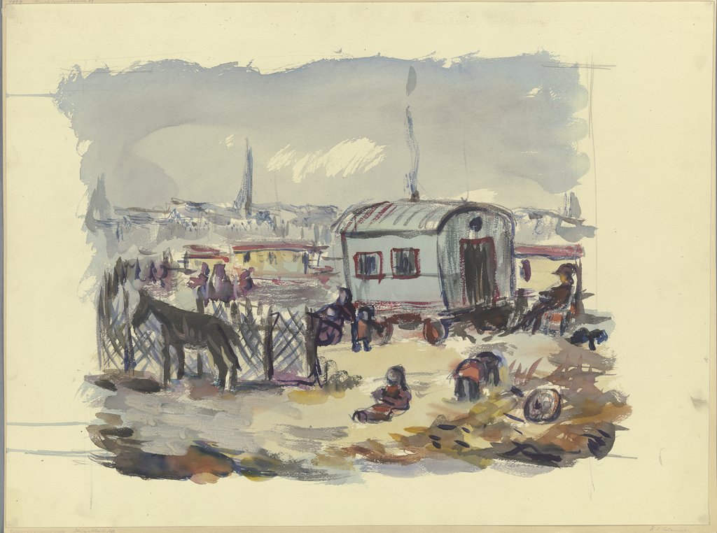 Gypsy camp, Samson Schames