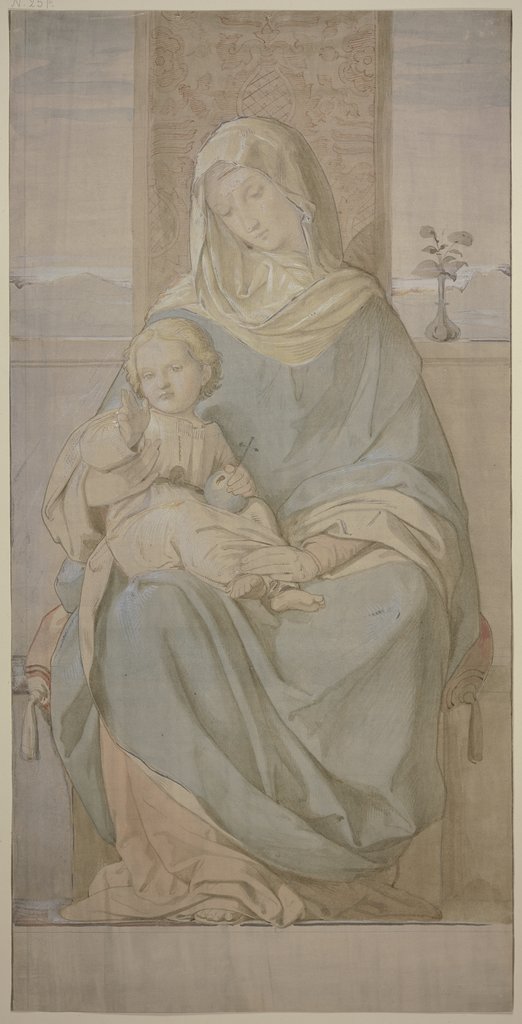 Madonna, Edward von Steinle