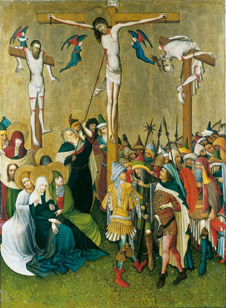 Mount Calvary, Franconian-Swabian Master ca. 1440/50