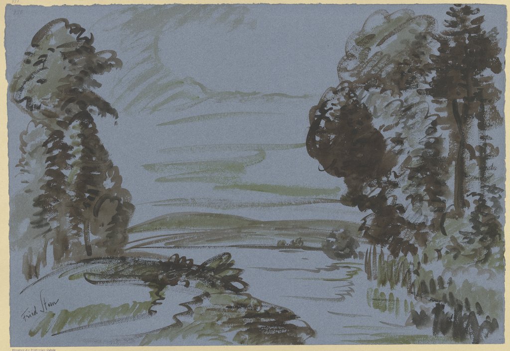 Landscape, Fried Stern