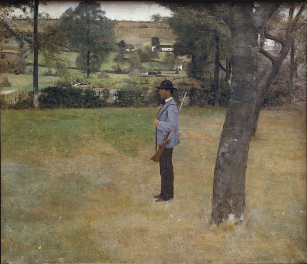 Der Jagdaufseher, Fernand Khnopff