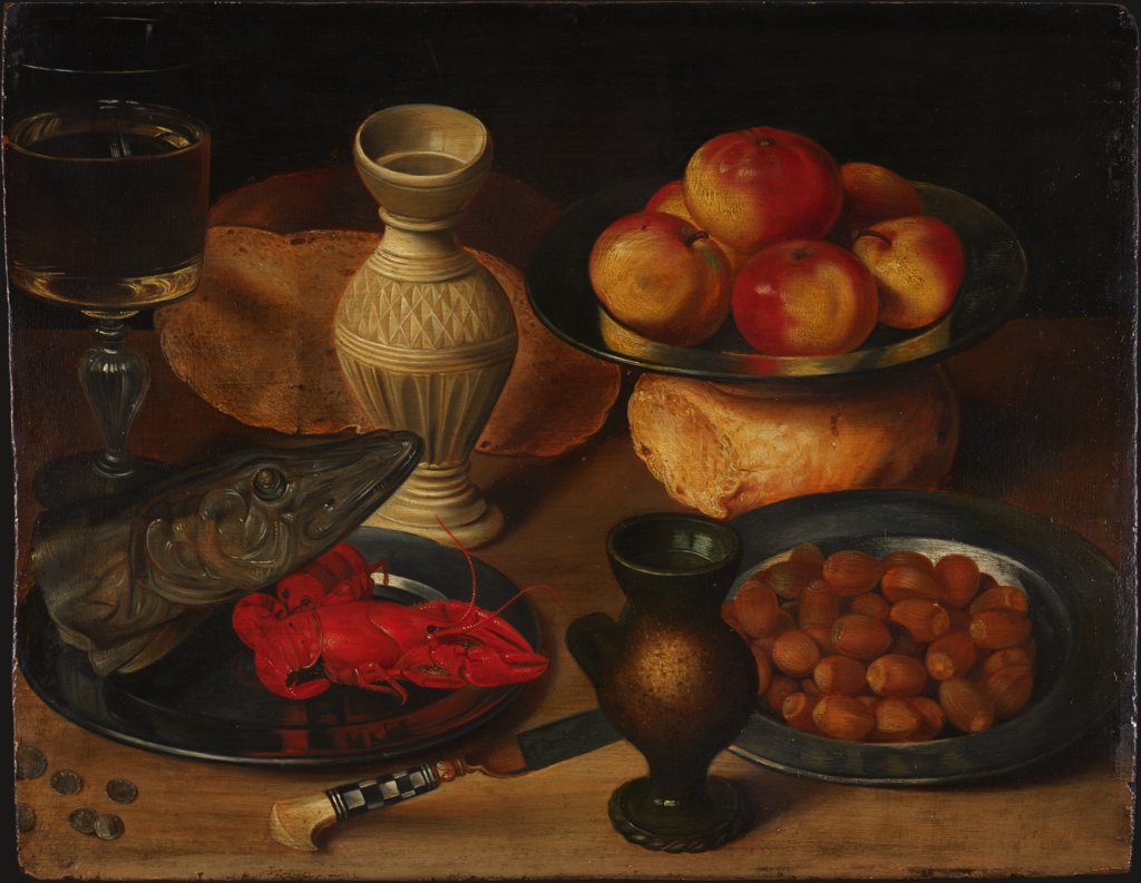 Still Life with Pike’s Head, Georg Flegel