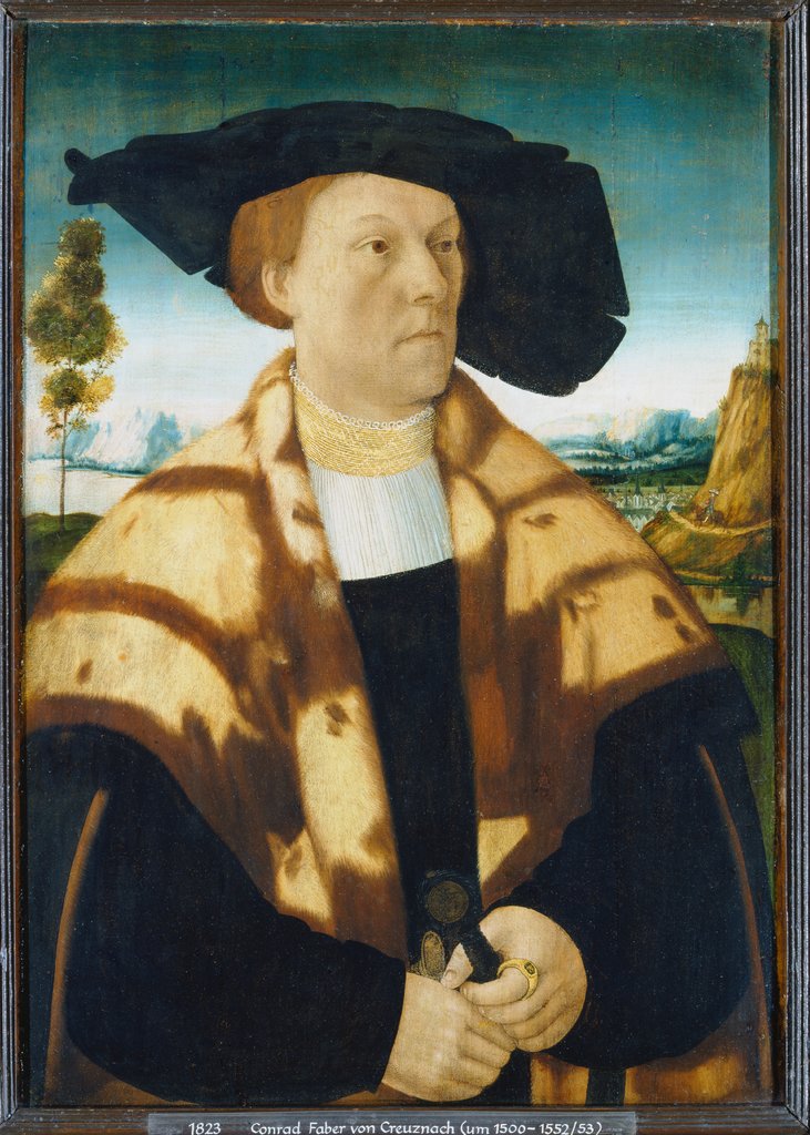 Bildnis des Johann Stralenberg, Conrad Faber von Kreuznach