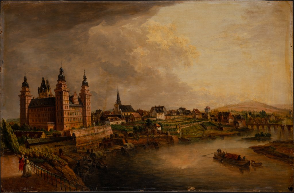 View of Aschaffenburg, Christian Georg Schütz the Elder