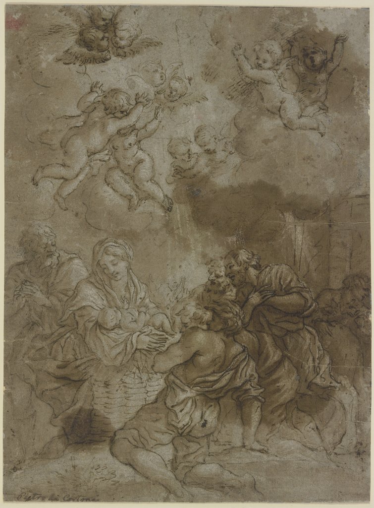 Anbetung der Hirten, Pietro da Cortona;   ?