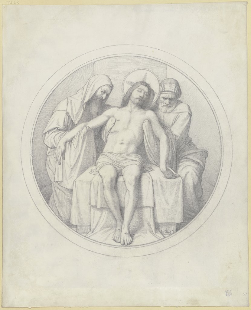 Entombment of Christ, Edward von Steinle