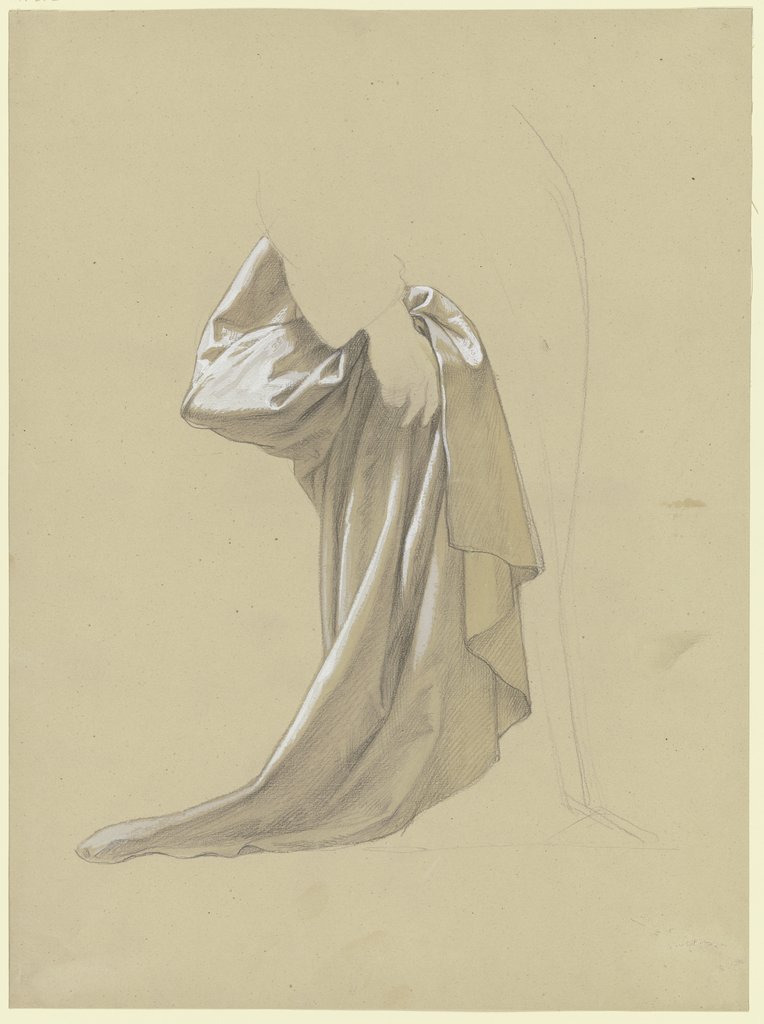 Garbed figure, Edward von Steinle