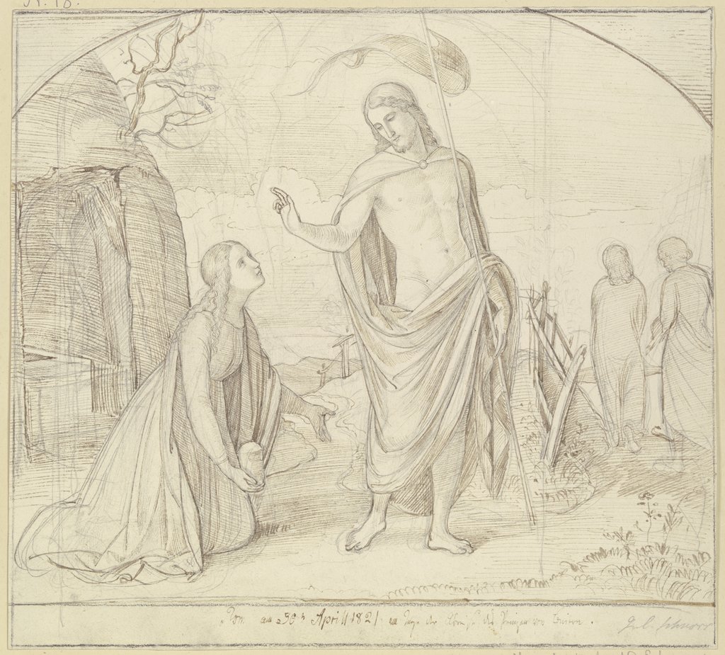 Noli me tangere, Julius Schnorr von Carolsfeld