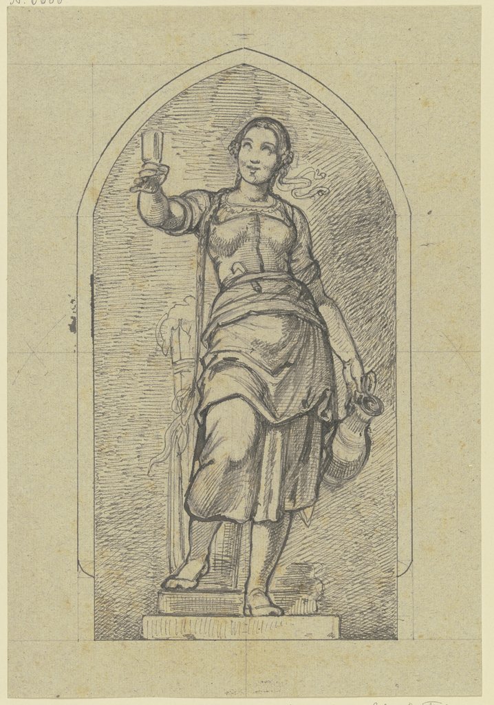 Kellnerin als Statuette, Ferdinand Fellner