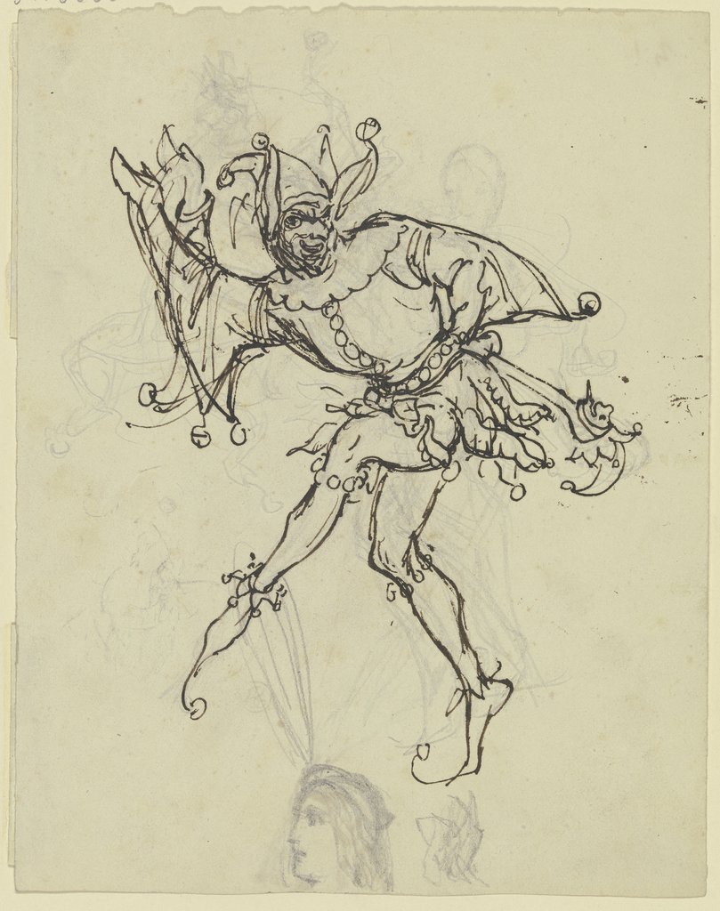 Dancing harlequin, Ferdinand Fellner