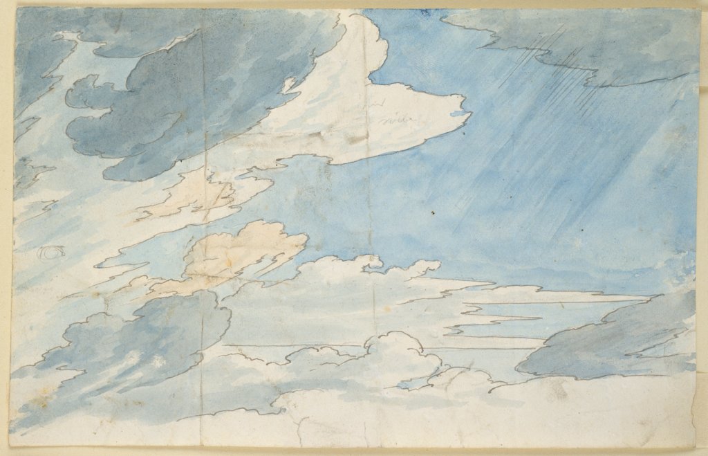 Cloud Study, Carl Philipp Fohr