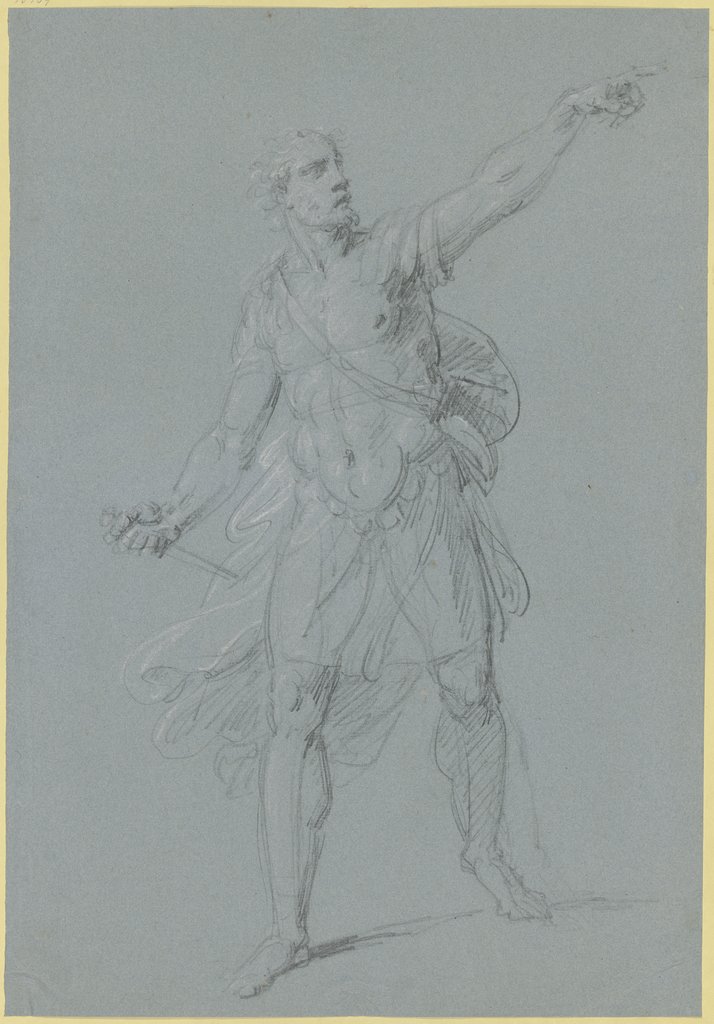 Decimus aus dem "Tod der Virginia", Heinrich Friedrich Füger