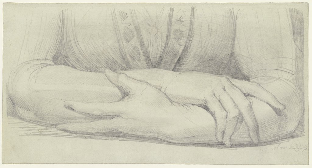 Handschuhe, Johann Heinrich Füssli