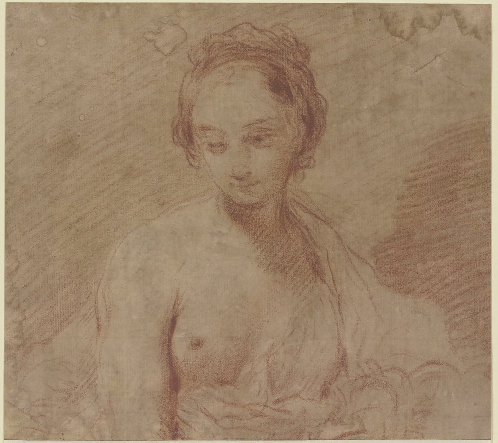 Female nude, Giuseppe Maria Crespi