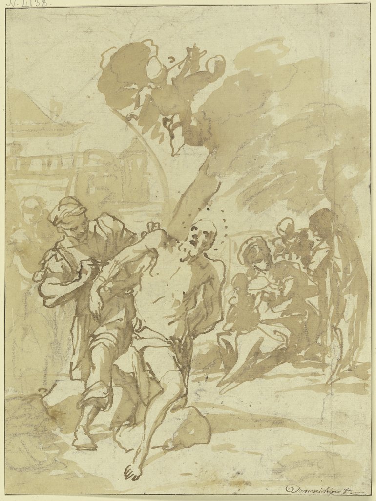 Das Martyrium des Heiligen Bartholomäus, Domenichino;   ?