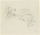Liegender Akt, Jean Fautrier
