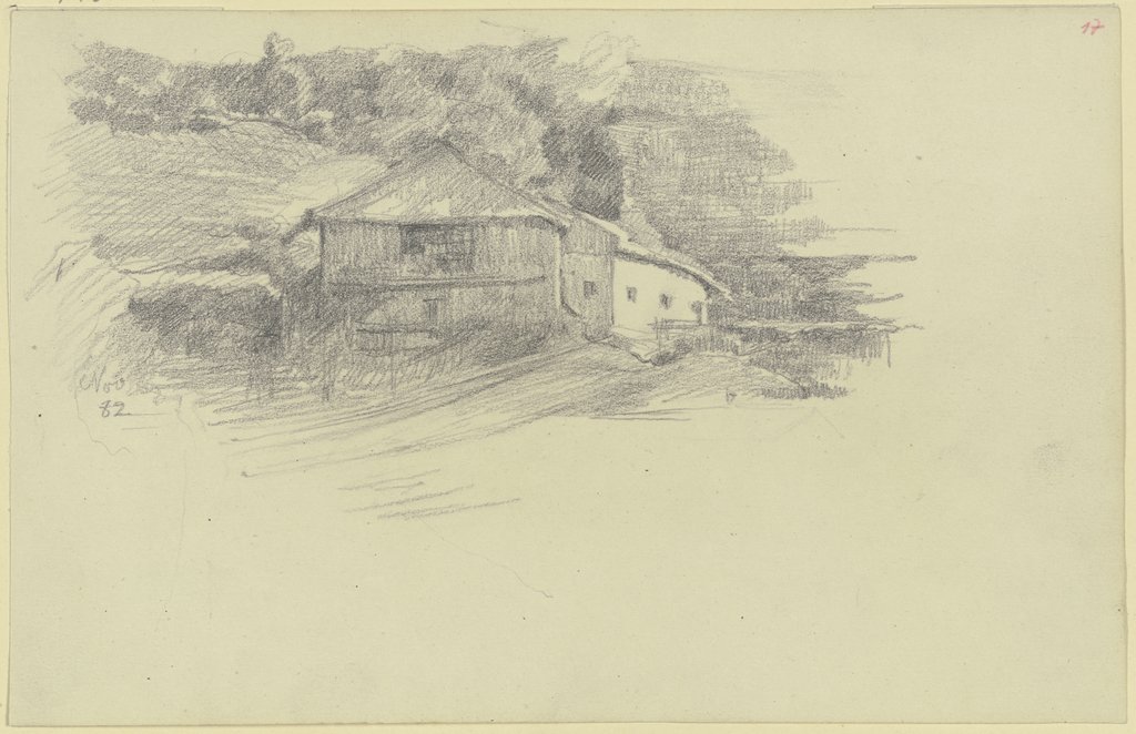 Farmstead in South Tirol, Louis Eysen