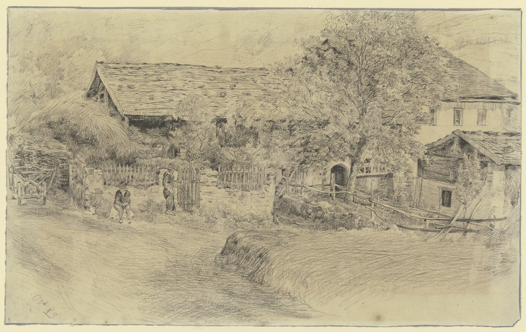 Farmstead in South Tirol, Louis Eysen